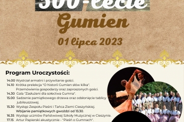 Jubileusz 500-lecia sołectwa Gumien