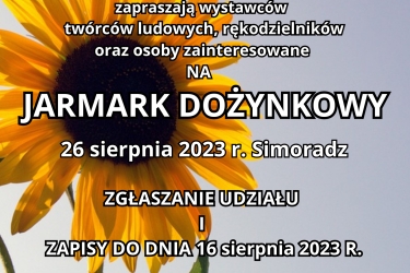 Jarmark Dożynkowy 26.08.2023 r.