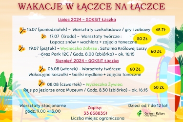 Wakacje w Łączce na Łączce 