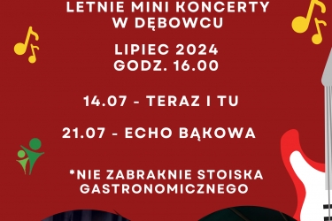  Artystyczny Czas Przy Tężni - letnie mini-koncerty !!