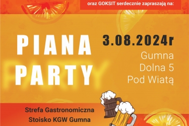 Piana Party Gumna 03.08.2024r.