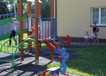 Otwarcie placu zabaw w Gumnach