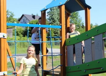 Otwarcie placu zabaw w Gumnach