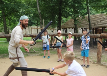 Wycieczka do Średniowiecznego Grodu w Raciborzu 10.07.2023 r. 