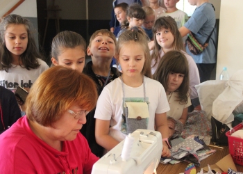 Warsztaty Tańcowała igła z nitką- szycie pluszowej zabawki 9.08.2023