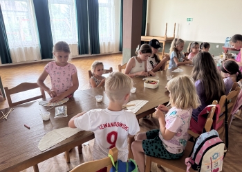 Fotorelacja z warsztatów twórczych w Łącze 17.07.2024r.