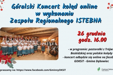 Koncert online Zespołu Regionalnego "Istebna"