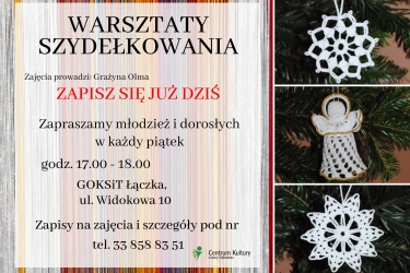 Zapraszamy na warsztaty szydełkowania