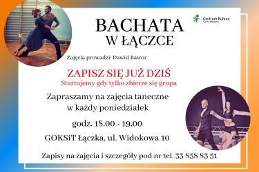 Zapraszamy na zajęcia taneczne - bachata