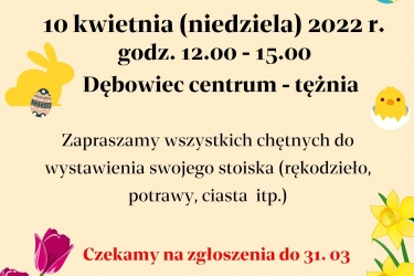 Wiosenno - świąteczne spotkanie przy tężni