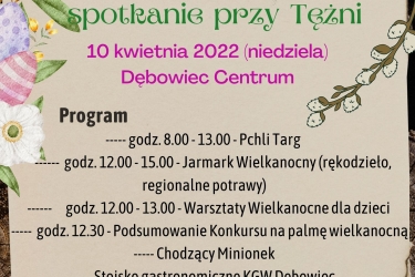 Wiosenno - świąteczne spotkanie przy tężni