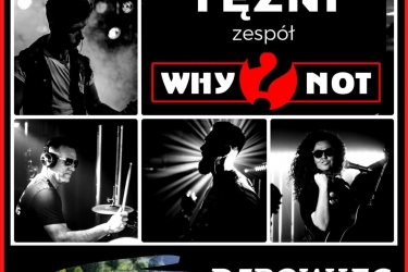 Koncert zespołu "Why Not?" przy tężni 07.08.2022