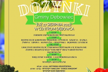 Dożynki Gminy Dębowiec 27.08.2022r.