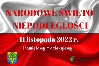 Narodowe Święto Niepodległości 11 listopada 2022 r. 