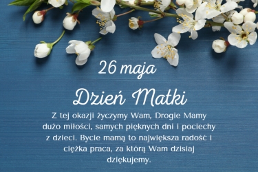 26 maja Dzień Matki