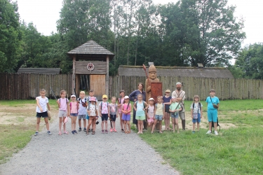 Wycieczka do Średniowiecznego Grodu w Raciborzu 10.07.2023 r. 