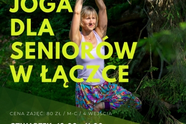 Joga dla seniorów w Łączce