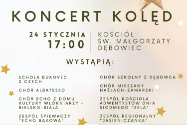Ekumeniczny Koncert Kolęd w Dębowcu 