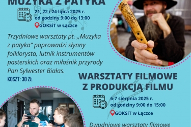 Wakacje w Łączce na łączce 2025 - warsztaty 