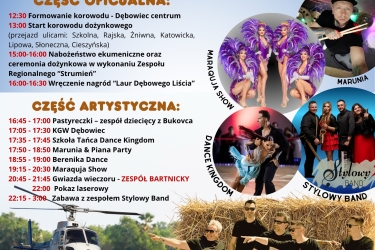 Dożynki Gminne Dębowiec 2025 – Zapraszamy! 