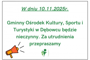 Ważna informacja!!!