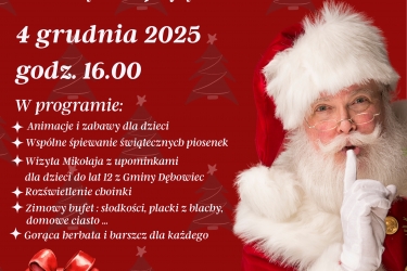 Spotkanie z Mikołajem w Dębowcu