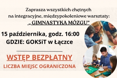 Czas na … „Gimnastykę mózgu” w GOKSiT